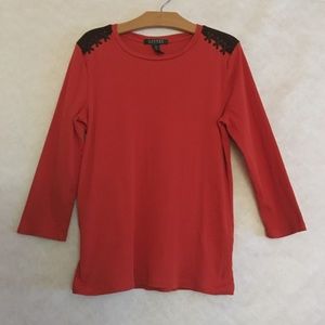 Ralph Lauren Long Sleeve Cotton Top Size Large